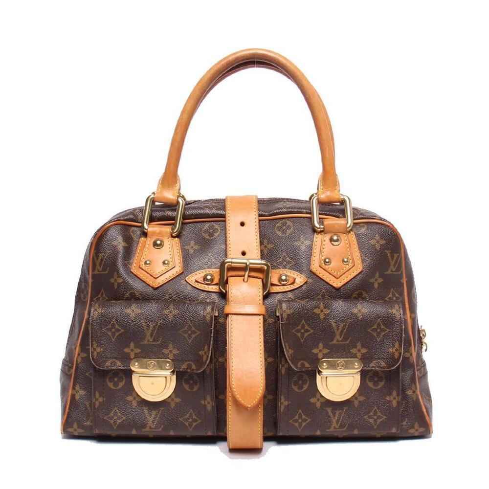 Louis Vuitton Handbag Tote Manhattan Bag Monogram - Picture 2 of 6